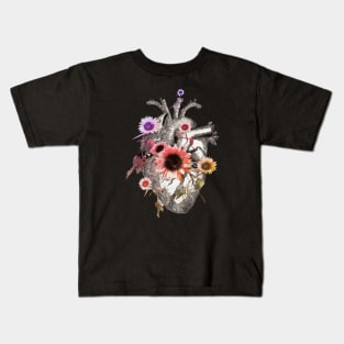 Floral heart 28 Kids T-Shirt